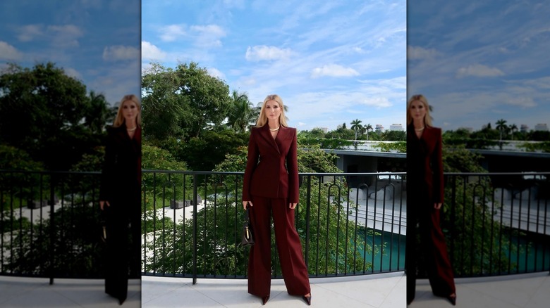 Ivanka Trump poses for a photo in Miami, Florida