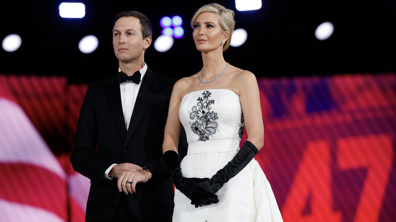 Ivanka Trump and Jared Kushner at the Inaugural Ball