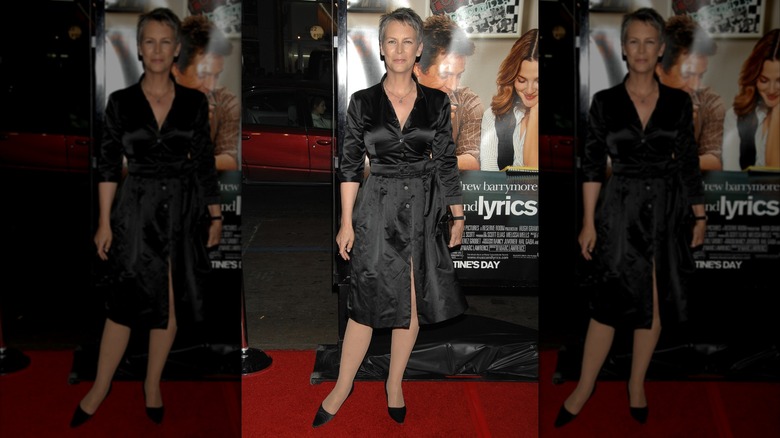 Jamie Lee Curtis on the red carpet in 2007