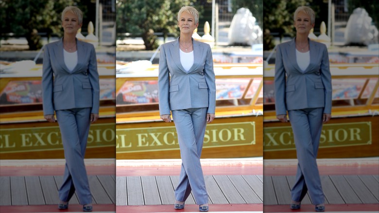 Jamie Lee Curtis at the 2021 Venice International Film Festival
