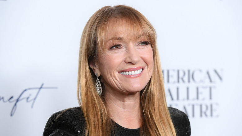 Jane Seymour smiling on the red carpet