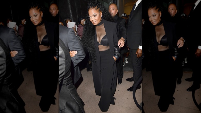Janet Jackson at Christian Siriano's Spring/Summer 2023 NYFW Show, 2022