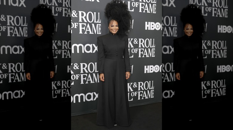 Janet Jackson at the Rock & Roll Hall Of Fame Induction Ceremony, 2022