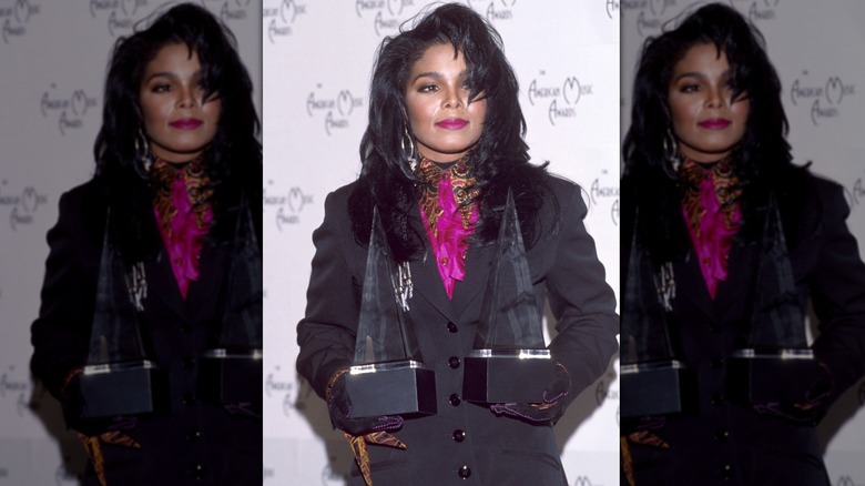 Janet Jackson during 14th Annual American Music Awards 1987