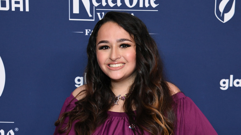 Jazz Jennings at the GLAAD Media Awards in 2022