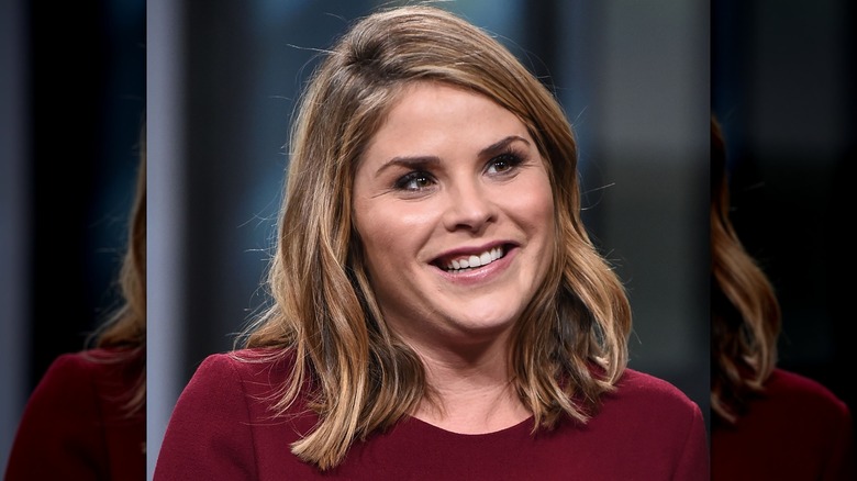 Jenna Bush Hager smiling with shoulder length brond hair in 2017