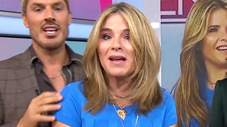 Jenna Bush Hager with a blond, layered haircut in 2023