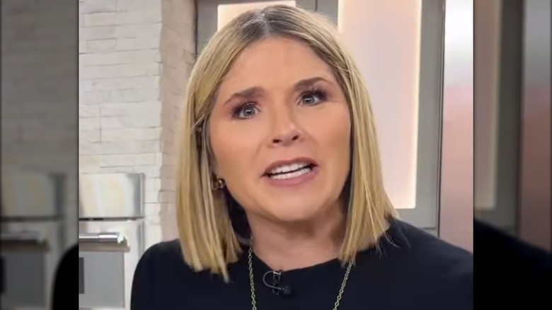 Jenna Bush Hager on "Today" with a blunt bob haircut