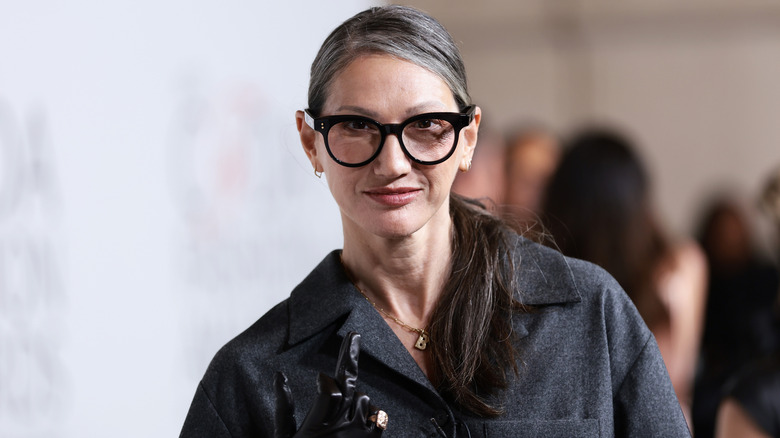 Jenna Lyons posing for cameras