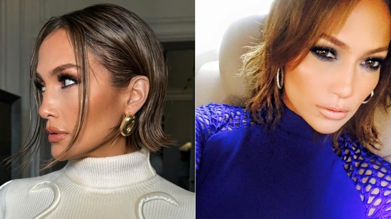 Jennifer Lopez with a bob