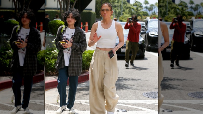 Jennifer Lopez and Emme Muniz