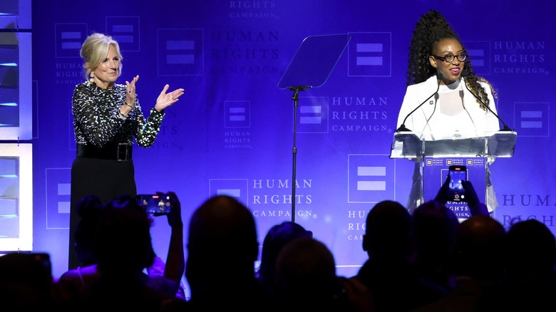 Jill Biden at the Human Rights Campaign's 2024 Los Angeles Dinner