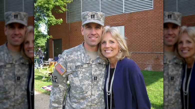 Beau Biden and Jill Biden