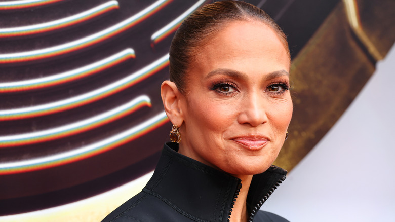 Jennifer Lopez smiling