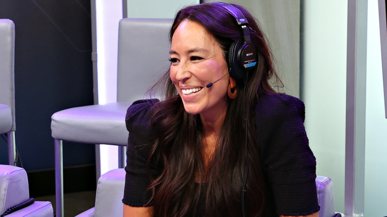 Hoda Kotb hosts a TODAY Show Radio event with Magnolia's Chip and Joanna Gaines at SiriusXM Studios on July 14, 2021