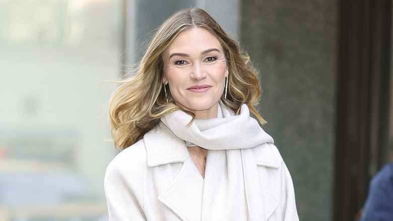 Julia Stiles out in New York City