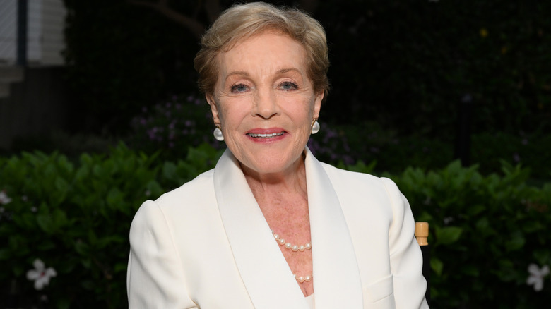 Julie Andrews pictured smiling in 2022