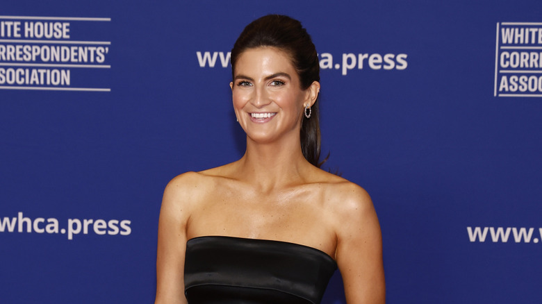 Kaitlan Collins attends the 2025 White House Correspondents' Association Dinner at Washington Hilton on April 26, 2025