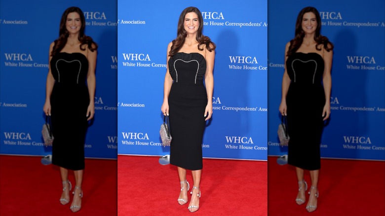 Kaitlan Collins appears in a video during the Warner Bros. Discovery Upfront 2023