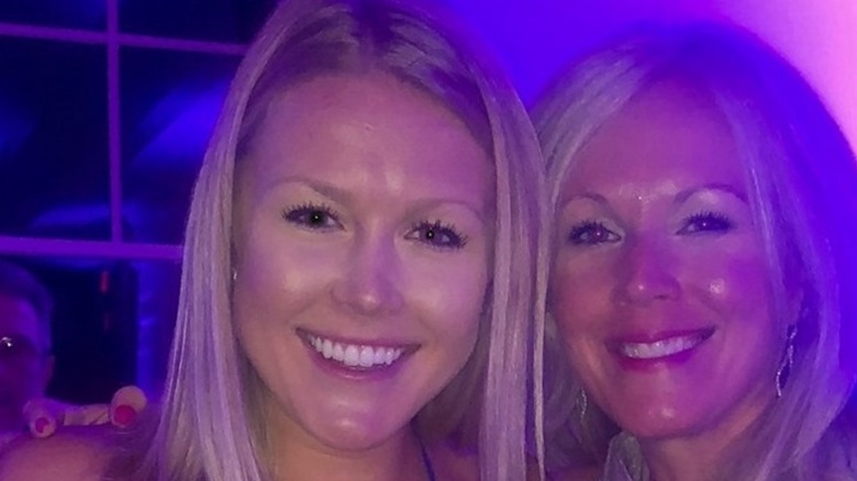 Karoline Leavitt with clumpy mascara