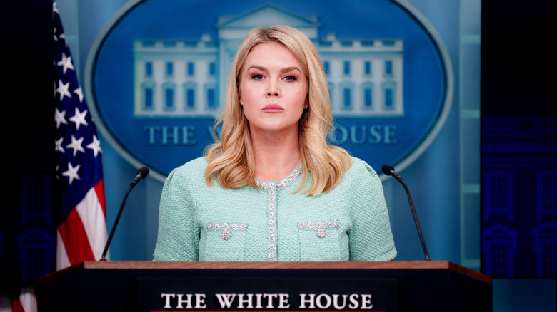 karoline leavitt april 2025