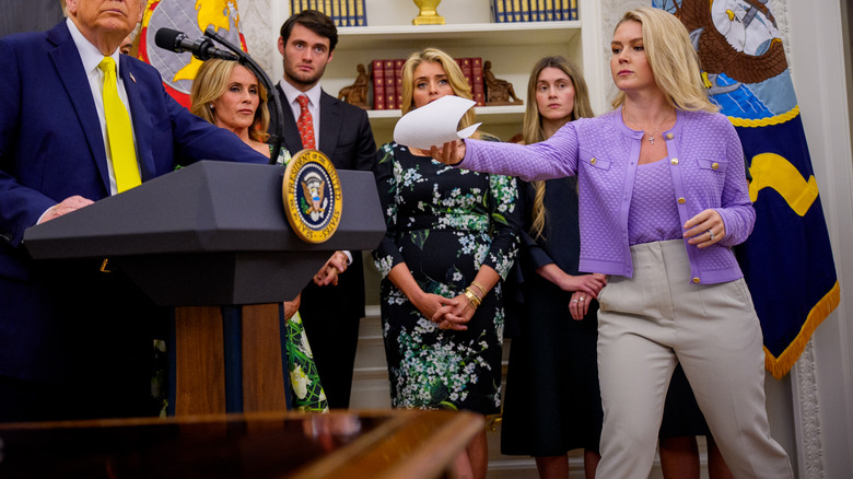 karoline leavitt april 2025