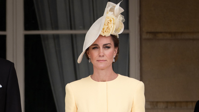 kate middleton at a garden party in may 2025