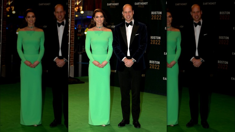 Kate Middleton and Prince William on the red carpet