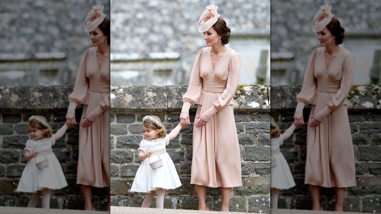 Catherine, Princess of Wales, at Pippa Middleton's wedding