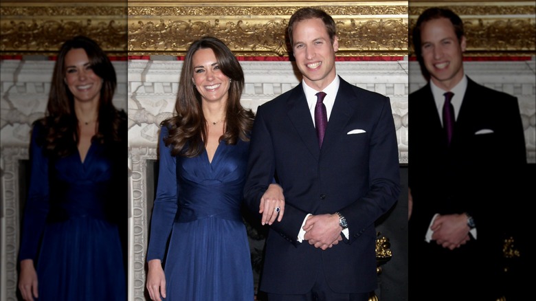 Kate Middleton with Prince William