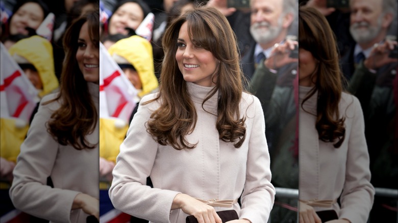 Kate Middleton with bangs