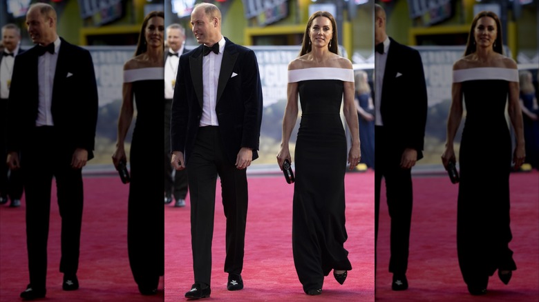 Kate Middleton and Prince William at the Top Gun: Maverick premiere