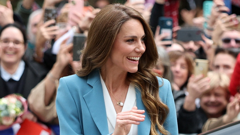 Kate Middleton smiling