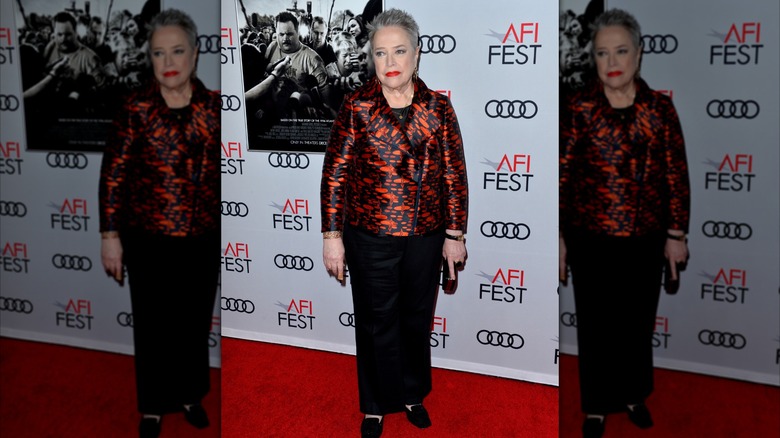 Kathy Bates at the world premiere for "Richard Jewell" in November 2019