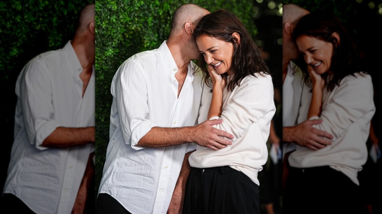 Jason Bard Yarmosky and Katie Holmes at the US Open Men's Singles Championship Match, 2026