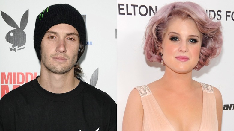 Split image of Josh Hansen and Kelly Osbourne in 2010