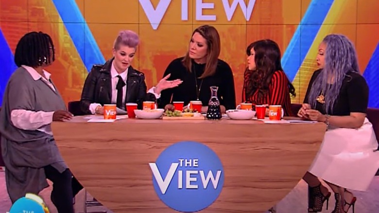 Kelly Osbourne on The View in 2015