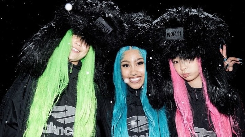 North West enjoying the holiday season alongside friends ahead of New Year's Eve