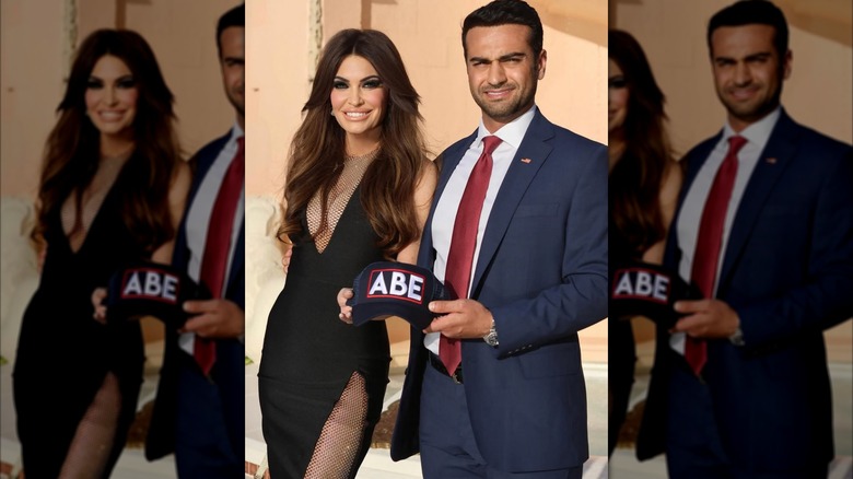 kimberly guilfoyle in march 2024 with Abraham Hamadeh