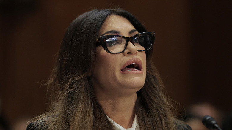 kimberly guilfoyle at the nomination hearing for ambassador to greece july 2025