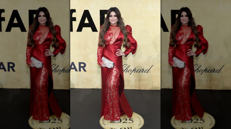 Kimberly Guilfoyle attends the amfAR Gala Cannes 2025