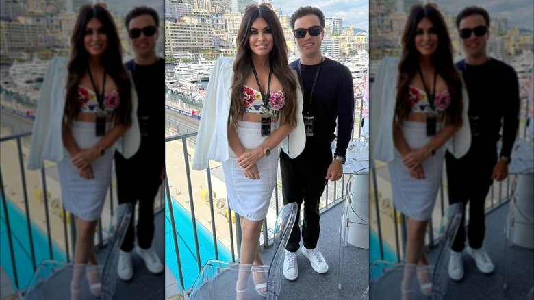 kimberly guilfoyle at the Monaco Grand Prix in june 2025