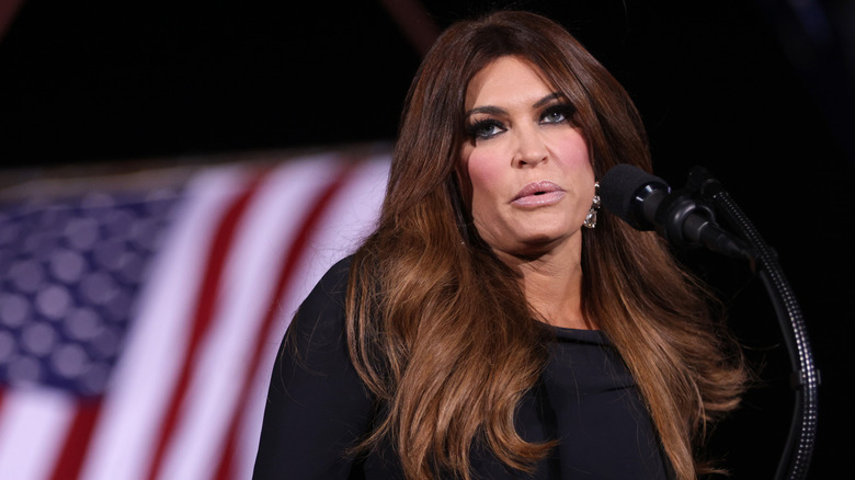 Kimberly Guilfoyle in 2021 campaigning for trump