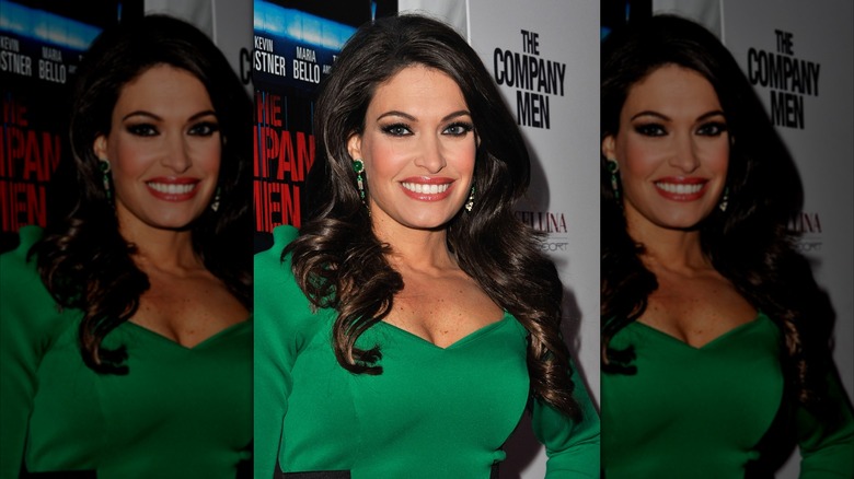 Kimberly Guilfoyle in 2010 with long, curled hair