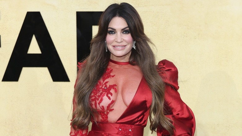 Kimberly Guilfoyle on the red carpet in 2025