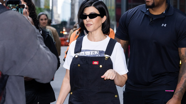 Kourtney Kardashian in NYC