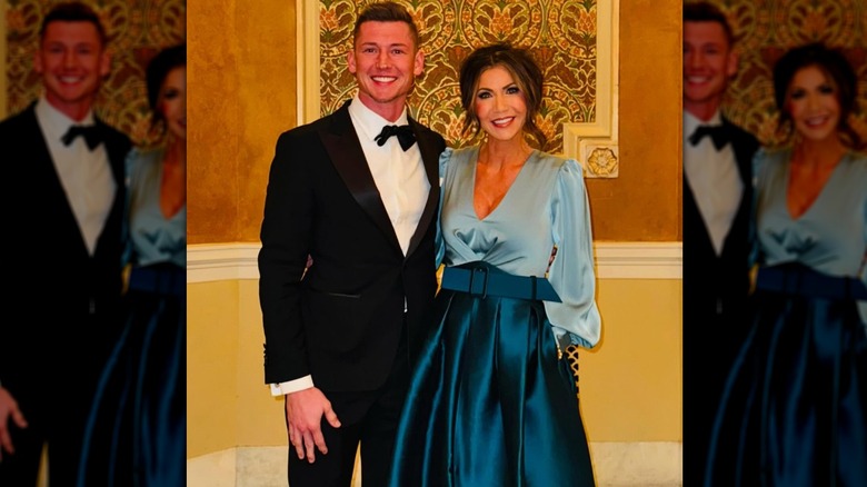 Kristi Noem at an event in January 2025
