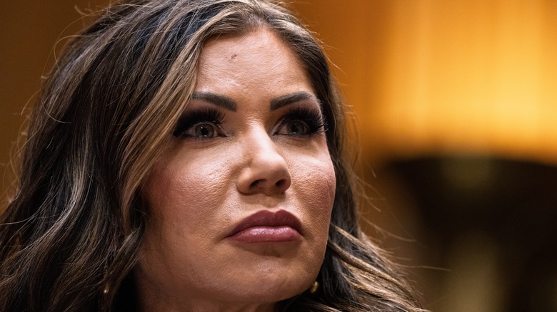Kristi Noem close-up photo