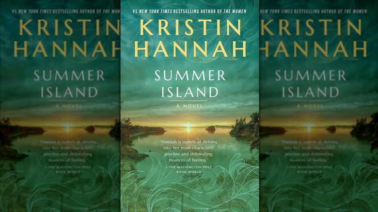 The front cover of "Summer Island" by Kristin Hannah