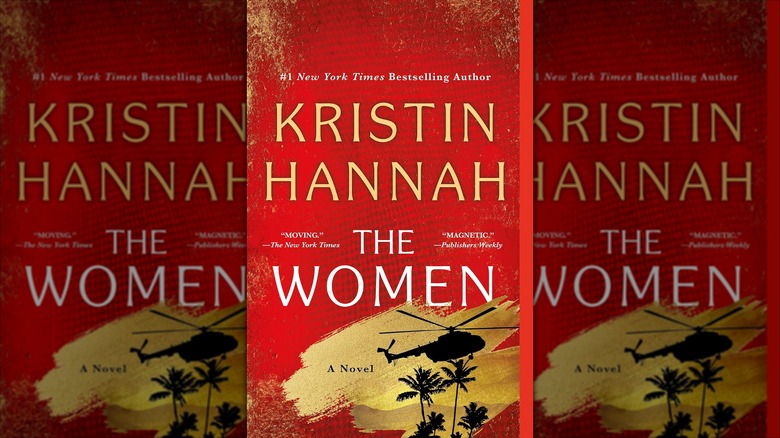 The front cover of "The Women" by Kristin Hannah